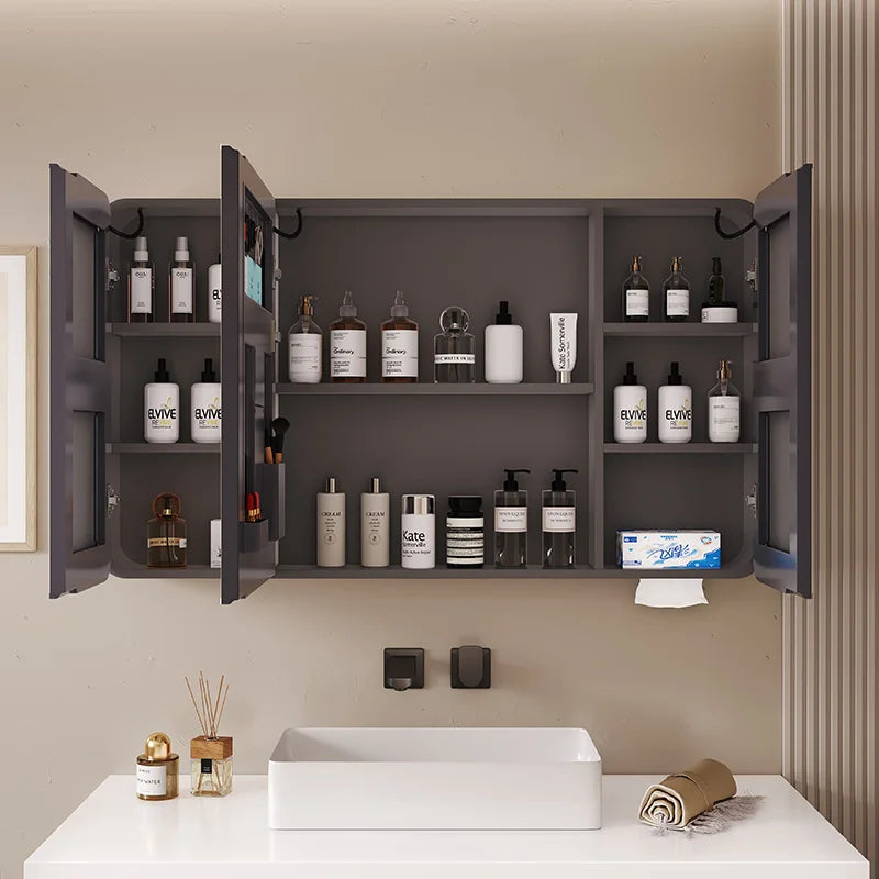 LED Bathroom Mirror with Anti-Fog and Touch Control