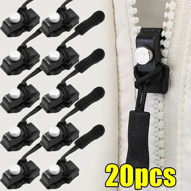 Universal Zipper Repair Kit with Detachable Sliders
