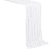 Sage Green Gauze Table Runner