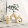 Bohemian Ceramic Vase Set for Home Decor