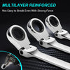 Extra-Long Ratcheting Box End Wrench Set
