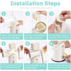 5-in-1 Manual Rotary Cheese Grater & Vegetable Shredder