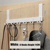 Over-the-Door 6-Hook Organizer Rack