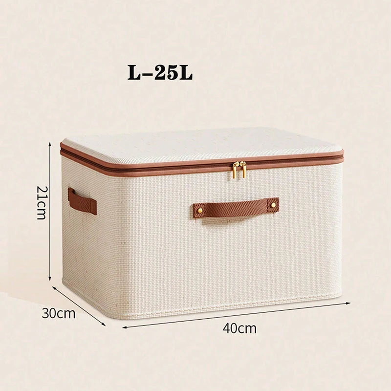 Foldable Zippered Storage Organizer