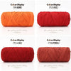 Elastic T-Shirt Yarn for Crochet and Knitting (2-Pack, 50m Each)
