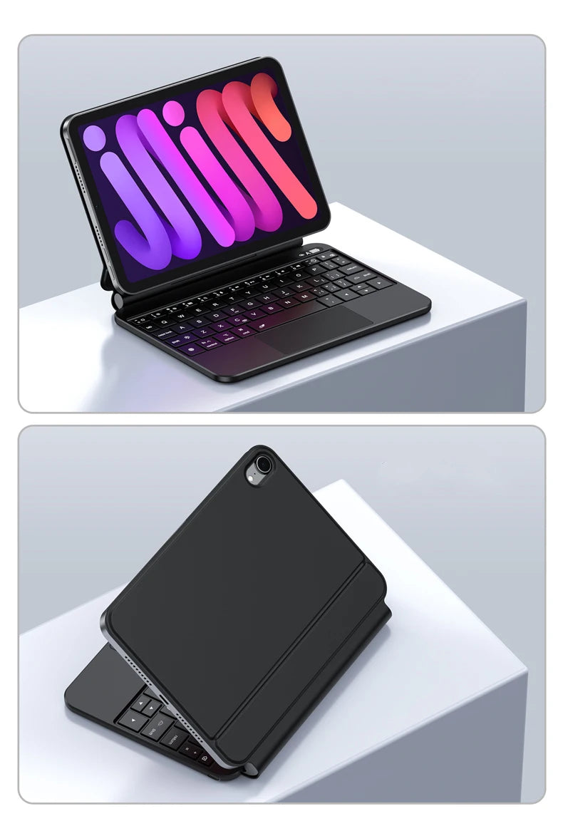 Backlit Keyboard Case with Touchpad for iPad Mini 6 & 7 (8.3-Inch)