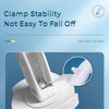Disposable Toilet Brush Set with Replaceable Heads