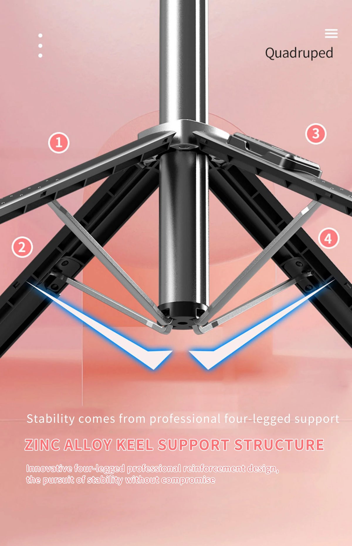 Bluetooth Selfie Stick Tripod with Remote Control