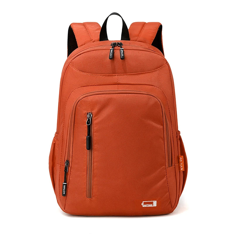 Water-Resistant Oxford Daypack for Women with Laptop Compartment