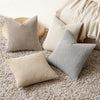 Soft Corduroy Striped Throw Pillow Cover