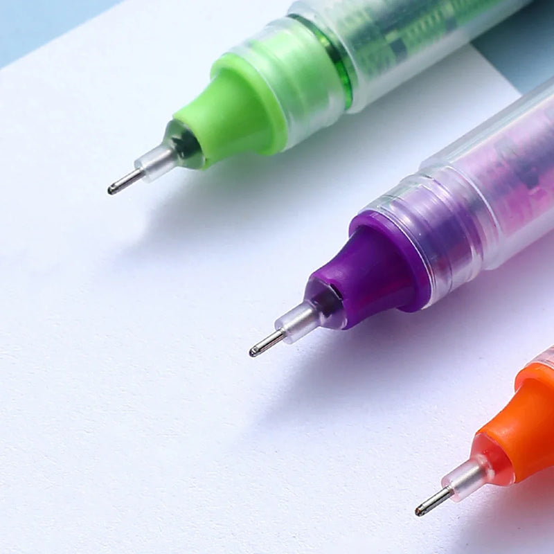Color Gel Pens - 0.5mm Fine Point, Quick-Drying Ink