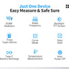ERD-10 Multi-Function Field Safety Detector | EMF, EF & RF Meter with Alarm