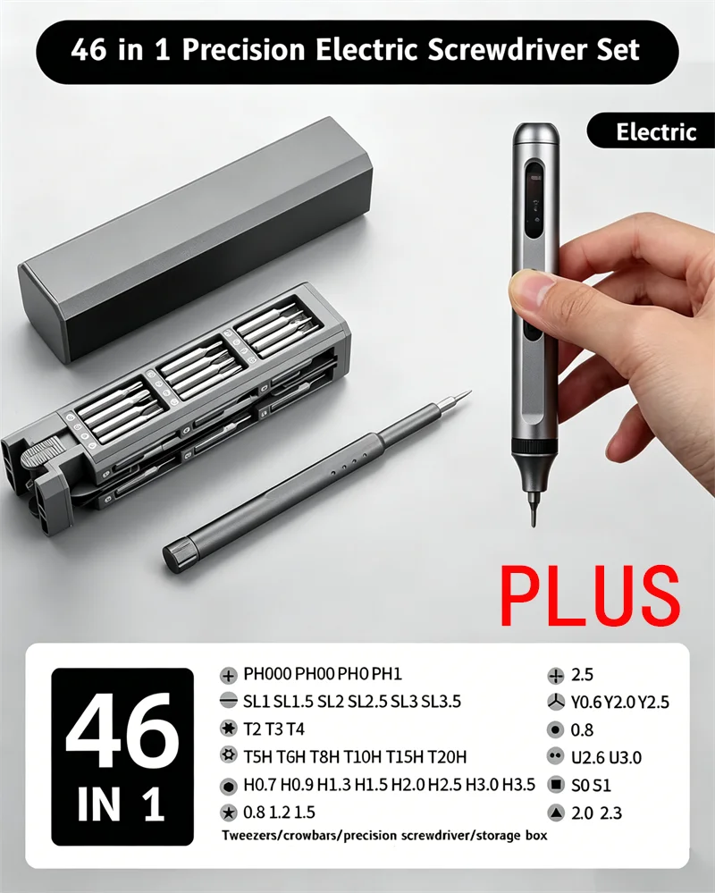 Precision Multi-Tool Screwdriver Set