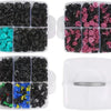 Universal Car Fastener Clip Assortment Kit – 50 Piece Push Retainer Set