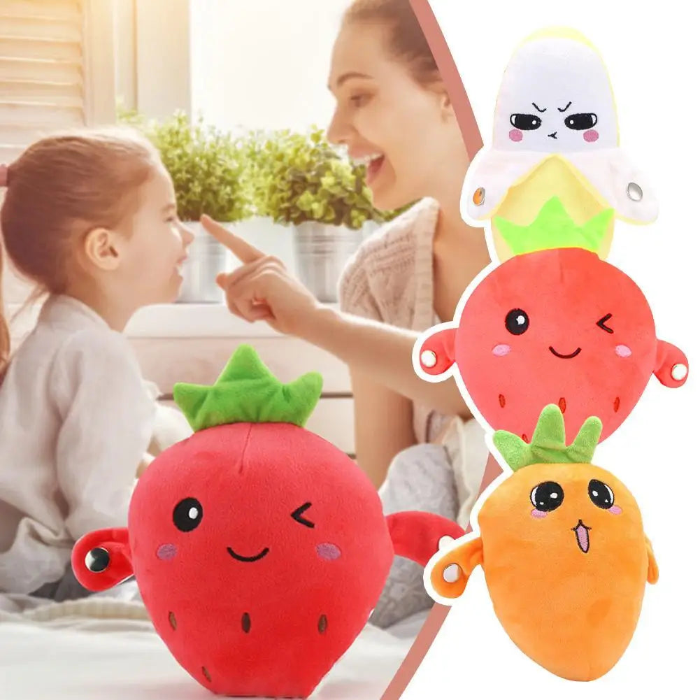 Banana Rhythm Sensing Plush Toy for Kids