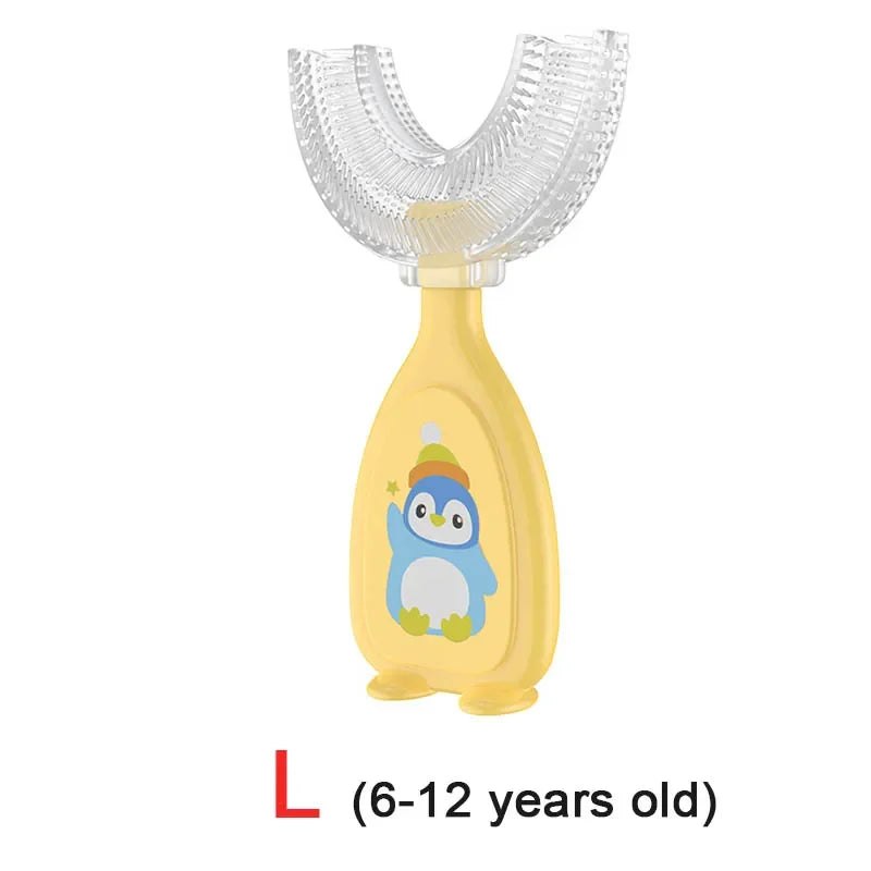 U-Shaped Silicone Toothbrush for Toddlers