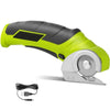 Cordless Electric Scissors – Lightweight Rotary Cutter for Cardboard, Carpet & More