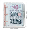 1000 Savings Challenge Binder with Envelopes