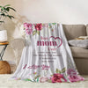 Soft Coral Fleece Throw Blanket – Lightweight & Cozy for All Seasons