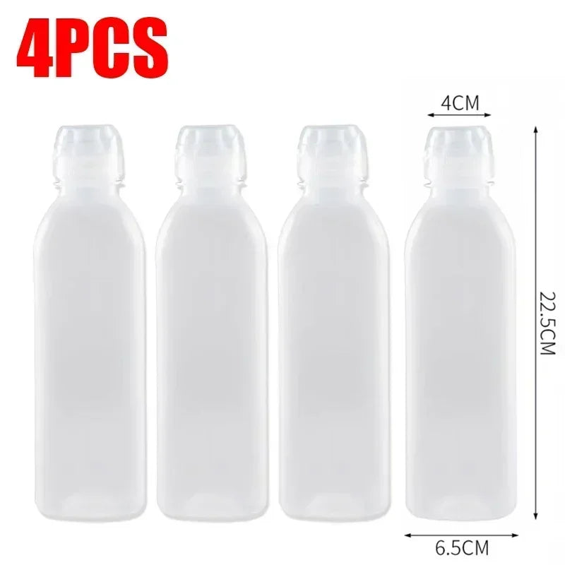 Plastic Squeeze Bottle for Oil, Salad Dressing & BBQ Sauce