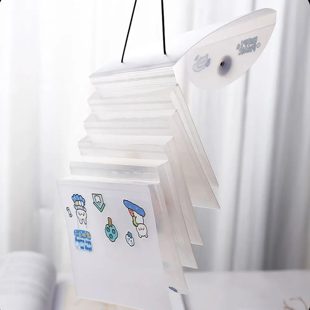 Clear Storage Book for Stickers and Documents