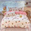 Brushed Polyester Duvet Cover with Matching Pillowcases