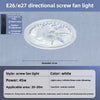 All-in-One LED Deckenventilator mit Fernbedienung