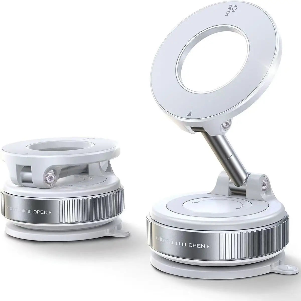 Foldable Magnetic Car Phone Mount with 360° Rotation