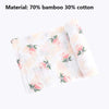 Super Soft Cotton Muslin Baby Swaddle Blanket