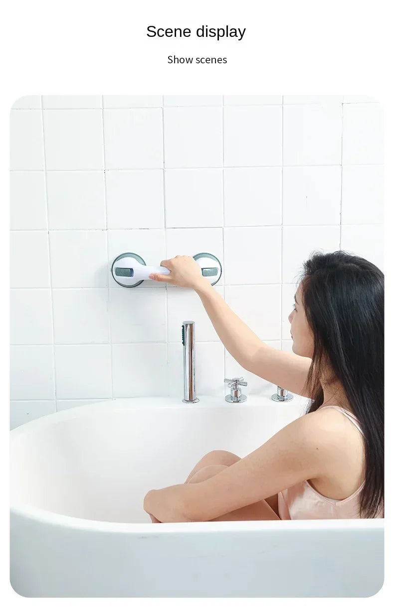 Suction Cup Safety Grab Bar for Bathroom and Shower