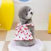 Strawberry Print Dog Dress