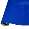 Roll of royal blue suede fabric for DIY car interior and home decor
