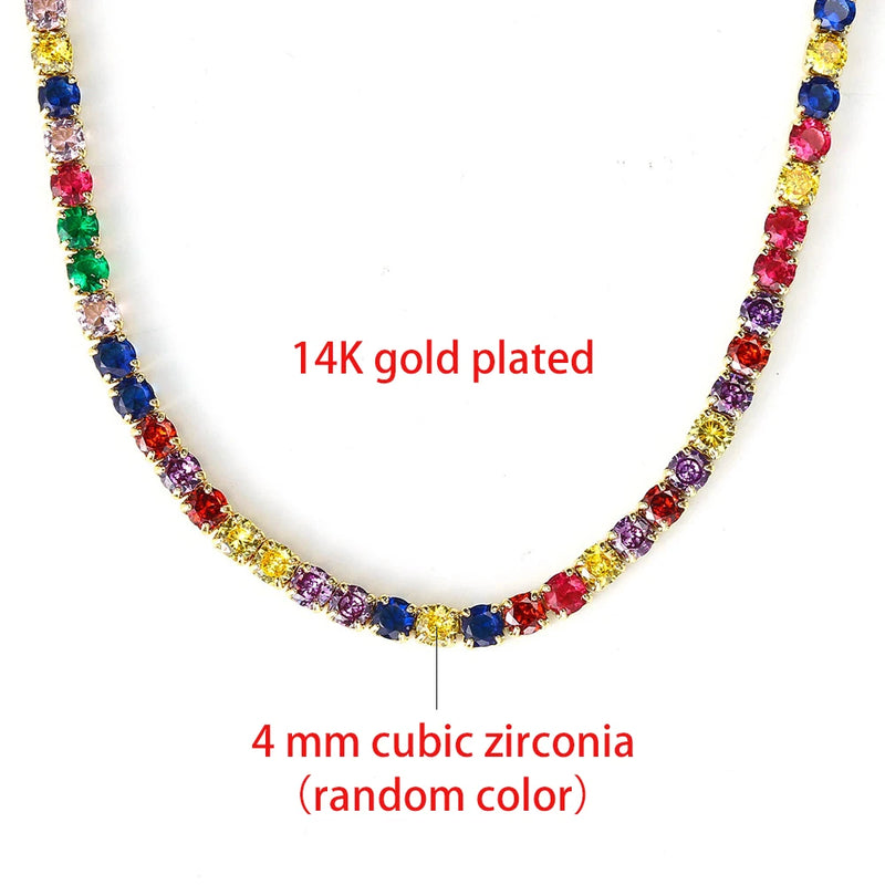 Iced-Out Tennis Choker Necklace