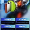 240W USB-C Fast Charging Cable with Digital Display