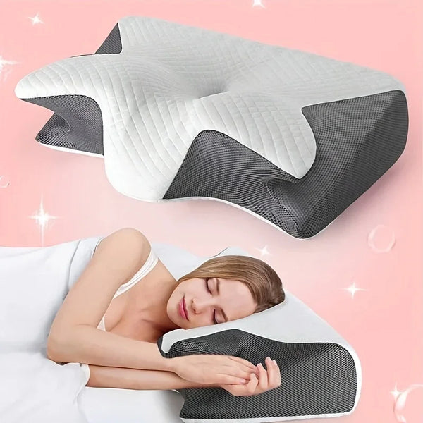 Contoured Ergonomic Neck Pillow