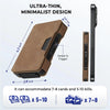 Aluminum Pop-Up Card Case Wallet with RFID Blocking