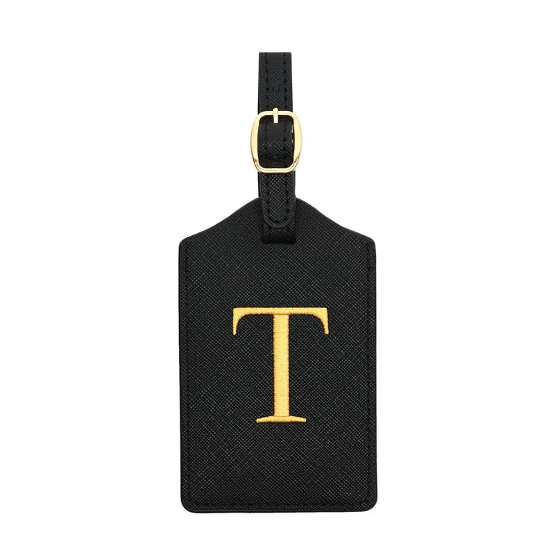 PU Leather Luggage Tag with Privacy Cover