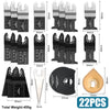 Oscillating Multi-Tool Blade & Accessory Set