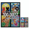 Color by Numbers Coloring Book for Adults with Dual-Head Pens