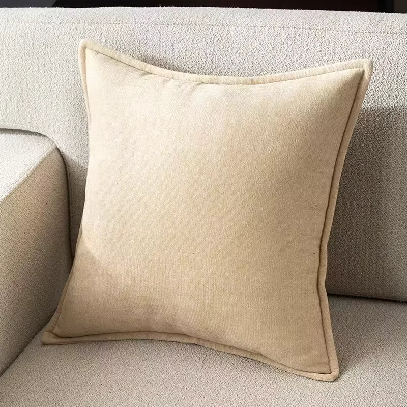 Retro Chenille Throw Pillow Covers for Couch and Bed