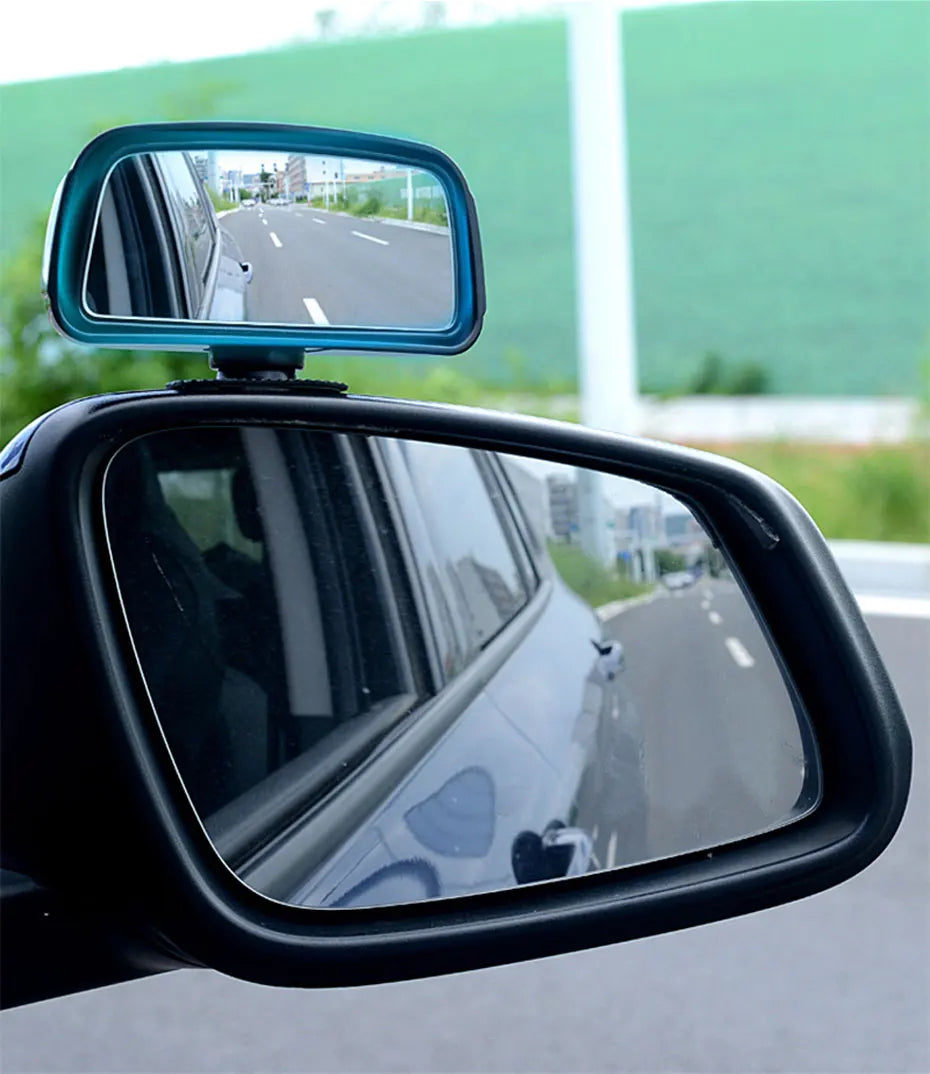 360-Degree Rotating Blind Spot Mirror for Cars