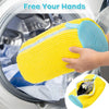Mesh Shoe Wash Bag with Soft Fluff Lining
