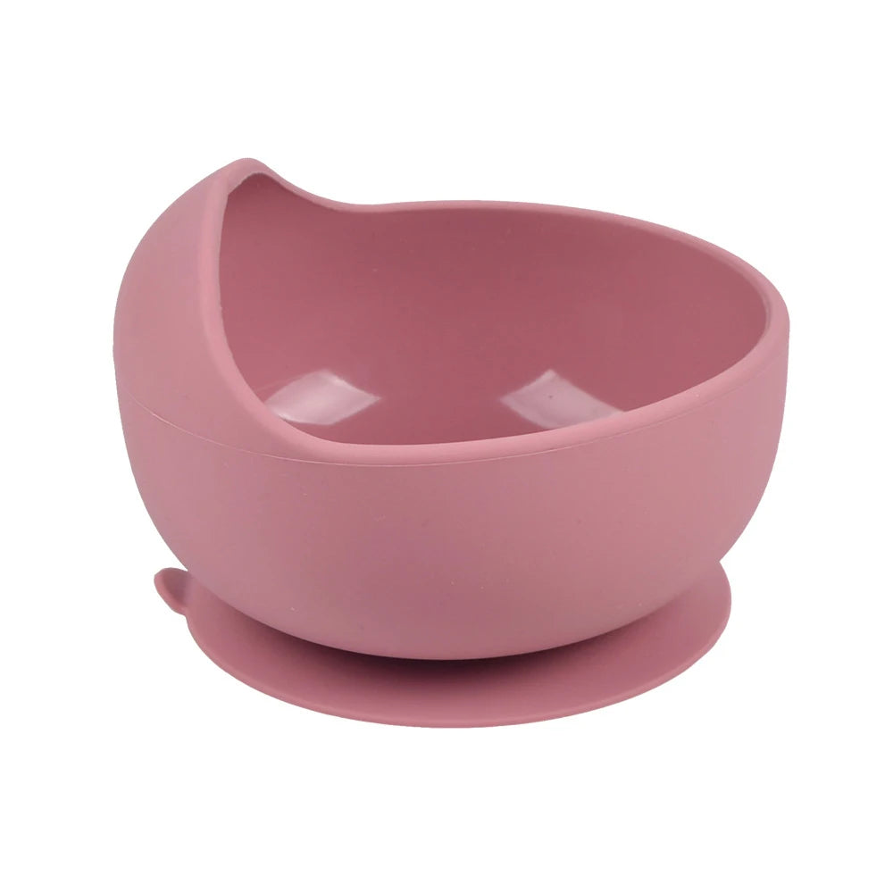 Baby Silicone Suction Plate and Utensil Set