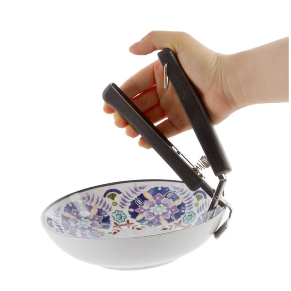 Pinza de Acero Inoxidable para Olla y Tazón