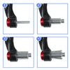 Motorcycle Handlebar Handguards with CNC Aluminum Levers Protector
