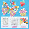 No-Mess Foil Art Kit for Kids – Creative Craft Set with Butterfly & Dessert Designs