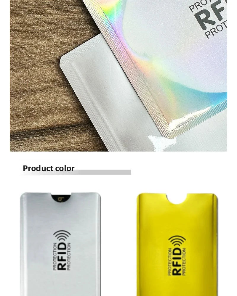 RFID Blocking Card Sleeves (Pack of 2)