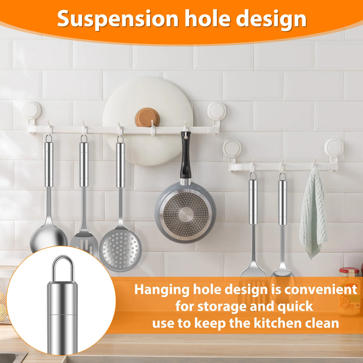 Stainless Steel Kitchen Cooking Utensil Set