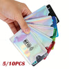 RFID Blocking Card Sleeves (5-Pack) - Anti-Scan & Scratch Protection