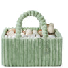 Flannel Diaper Caddy Organizer with Gift Packaging